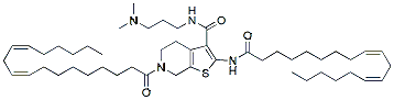 Molecular structure of the compound: Lipid 29d