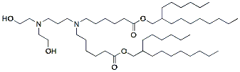 Molecular structure of the compound: Lipid U-101