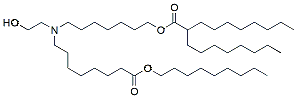 Molecular structure of the compound: Lipid M