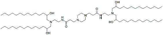 Molecular structure of the compound: Lipid C2