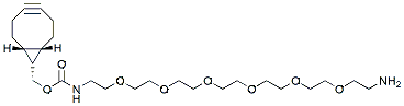 Molecular structure of the compound: endo-BCN-PEG6-amine