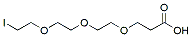 Molecular structure of the compound: Iodo-PEG3-carboxylic acid