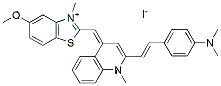 Molecular structure of the compound: TOR-G4, 5 mM/DMSO G-quadruplexes fluorescent probe