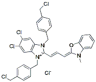 Molecular structure of the compound: LumiTracker Mito Green FM