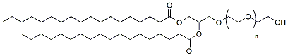 Molecular structure of the compound: DSG-PEG-OH, MW 2,000
