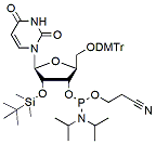 Molecular structure of the compound: L-RNA 2-OTBS U amidite