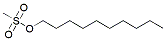 Molecular structure of the compound: Decyl methane sulfate