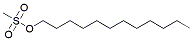 Molecular structure of the compound: Dodecylmethanesulfonate