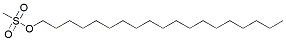 Molecular structure of the compound: 1-Nonadecanol, methanesulfonate