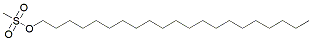 Molecular structure of the compound: 1-Heneicosanol, methanesulfonate