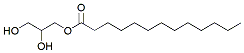Molecular structure of the compound: 1-Tridecanoyl-rac-glycerol