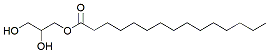 Molecular structure of the compound: 1-Pentadecanoyl-rac-glycerol