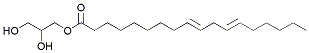 Molecular structure of the compound: 2,3-dihydroxypropyl (9E,12E)-octadeca-9,12-dienoate