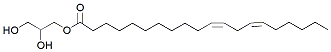 Molecular structure of the compound: (2S)-2,3-Dihydroxypropyl (11Z,14Z)-11,14-eicosadienoate