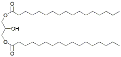 Molecular structure of the compound: 13-Diheptadecanoyl Glycerol