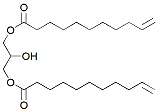 Molecular structure of the compound: 1,3-Diundecenoin