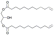Molecular structure of the compound: 1,3-Didodecenoin
