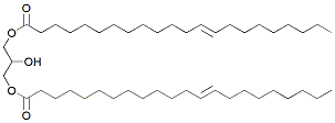 Molecular structure of the compound: 1,3-Didocosenoin (13E)