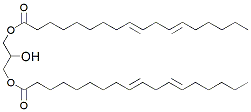 Molecular structure of the compound: 13-Dilinoelaidoyl Glycerol