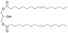 Molecular structure of the compound: 13-Dipalmitoleoyl Glycerol