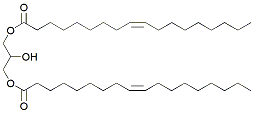 Molecular structure of the compound: 1,3-Dioleoyl Glycerol