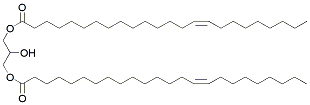 Molecular structure of the compound: 13-Dinervonoyl Glycerol