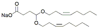 Molecular structure of the compound: 4,4-bis((Z)-oct-3-enyloxy)butanoate sodium salt