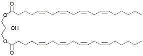 Molecular structure of the compound: 13-Diarachidonoyl Glycerol