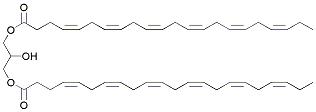 Molecular structure of the compound: 13-Didocosahexaenoyl Glycerol