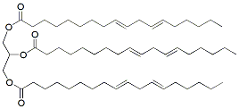 Molecular structure of the compound: Trilinoelaidin