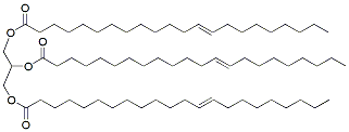 Molecular structure of the compound: 123-Tri-13(E)-Docosenoyl Glycerol