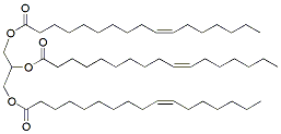 Molecular structure of the compound: 123-Tri-10(Z)-Heptadecenoyl Glycerol