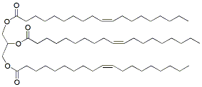 Molecular structure of the compound: Tri-10(Z)-Nonadecenoin