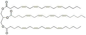 Molecular structure of the compound: 123-Triarachidonoyl Glycerol