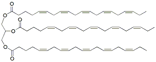 Molecular structure of the compound: 123-Trieicosapentaenoyl Glycerol