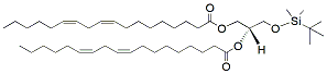 Molecular structure of the compound: DLG(18:2)-TBS