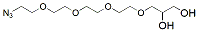Molecular structure of the compound: Azide-PEG4-glycerol