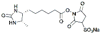 Molecular structure of the compound: Desthiobiotin-Sulfo-NHS ester