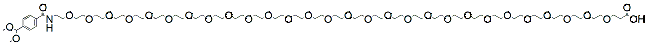Molecular structure of the compound: Acetal-PEG28-acid