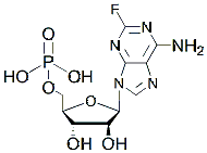 Molecular structure of the compound: Fludarabine Phosphate
