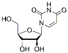 Molecular structure of the compound: 1-beta-D-Arabinofuranosyluracil