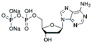 Molecular structure of the compound: dADP disodium