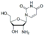 Molecular structure of the compound: 2-Amino-2-deoxyuridine