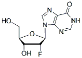 Molecular structure of the compound: 2-Deoxyinosine