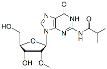 Molecular structure of the compound: N2-Isobutyryl-2-O-methylguanosine
