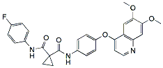 Molecular structure of the compound: Cabozantinib