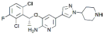Molecular structure of the compound: (R)-Crizotinib
