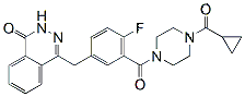 Molecular structure of the compound: Olaparib