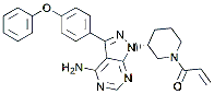 Molecular structure of the compound: Ibrutinib