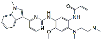 Molecular structure of the compound: Osimertinib Mesylate